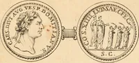 An illustration from Numismata imperatorum romanorum praestantiora a Julio Caesare ad Postumum usque per Joannem Vaillant (1743)