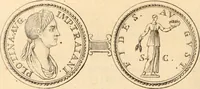 An illustration from Numismata imperatorum romanorum praestantiora a Julio Caesare ad Postumum usque per Joannem Vaillant (1743)