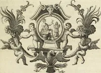 An illustration from Numismata imperatorum romanorum praestantiora a Julio Caesare ad Postumum usque per Joannem Vaillant (1743)