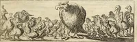An illustration from Numismata imperatorum romanorum praestantiora a Julio Caesare ad Postumum usque per Joannem Vaillant (1743)
