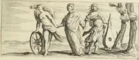 An illustration from Numismata imperatorum romanorum praestantiora a Julio Caesare ad Postumum usque per Joannem Vaillant (1743)