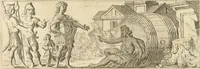 An illustration from Numismata imperatorum romanorum praestantiora a Julio Caesare ad Postumum usque per Joannem Vaillant (1743)