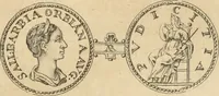 An illustration from Numismata imperatorum romanorum praestantiora a Julio Caesare ad Postumum usque per Joannem Vaillant (1743)