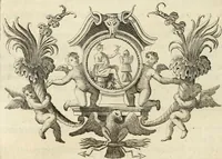 An illustration from Numismata imperatorum romanorum praestantiora a Julio Caesare ad Postumum usque per Joannem Vaillant (1743)