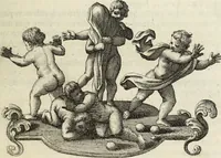 An illustration from Numismata imperatorum romanorum praestantiora a Julio Caesare ad Postumum usque per Joannem Vaillant (1743)