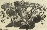 An illustration from Numismata imperatorum romanorum praestantiora a Julio Caesare ad Postumum usque per Joannem Vaillant (1743)