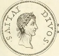 An illustration from Numismata imperatorum romanorum praestantiora a Julio Caesare ad Postumum usque per Joannem Vaillant (1743)