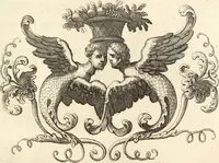 An illustration from Numismata imperatorum romanorum praestantiora a Julio Caesare ad Postumum usque per Joannem Vaillant (1743)