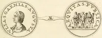 Picture 106 of 198 from Numismata imperatorum romanorum praestantiora a Julio Caesare ad Postumum usque per Joannem Vaillant (1743), leaf 182