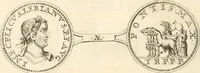 Picture 128 of 198 from Numismata imperatorum romanorum praestantiora a Julio Caesare ad Postumum usque per Joannem Vaillant (1743), leaf 211