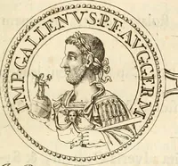 An illustration from Numismata imperatorum romanorum praestantiora a Julio Caesare ad Postumum usque per Joannem Vaillant (1743)