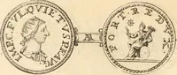 Picture 9 of 198 from Numismata imperatorum romanorum praestantiora a Julio Caesare ad Postumum usque per Joannem Vaillant (1743), leaf 23