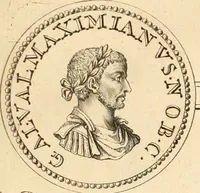 An illustration from Numismata imperatorum romanorum praestantiora a Julio Caesare ad Postumum usque per Joannem Vaillant (1743)