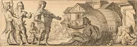 An illustration from Numismata imperatorum romanorum praestantiora a Julio Caesare ad Postumum usque per Joannem Vaillant (1743)