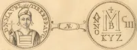 Picture 193 of 198 from Numismata imperatorum romanorum praestantiora a Julio Caesare ad Postumum usque per Joannem Vaillant (1743), leaf 283