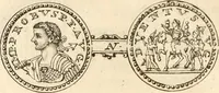 Picture 28 of 198 from Numismata imperatorum romanorum praestantiora a Julio Caesare ad Postumum usque per Joannem Vaillant (1743), leaf 45