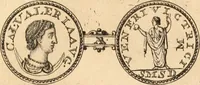 Picture 48 of 198 from Numismata imperatorum romanorum praestantiora a Julio Caesare ad Postumum usque per Joannem Vaillant (1743), leaf 82