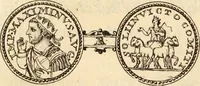Picture 52 of 198 from Numismata imperatorum romanorum praestantiora a Julio Caesare ad Postumum usque per Joannem Vaillant (1743), leaf 86