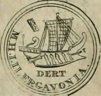 An illustration from Numismata ærea imperatorum, augustarum, et cæsarum, in coloniis, municilpiis, et urbibus jure latio donatis, ex omni modulo percussa (1695)