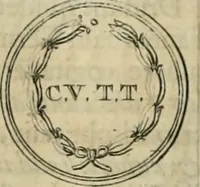 An illustration from Numismata ærea imperatorum, augustarum, et cæsarum, in coloniis, municilpiis, et urbibus jure latio donatis, ex omni modulo percussa (1695)