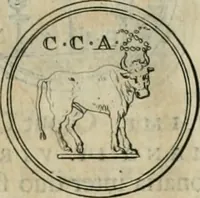 An illustration from Numismata ærea imperatorum, augustarum, et cæsarum, in coloniis, municilpiis, et urbibus jure latio donatis, ex omni modulo percussa (1695)