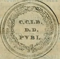 An illustration from Numismata ærea imperatorum, augustarum, et cæsarum, in coloniis, municilpiis, et urbibus jure latio donatis, ex omni modulo percussa (1695)