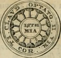 An illustration from Numismata ærea imperatorum, augustarum, et cæsarum, in coloniis, municilpiis, et urbibus jure latio donatis, ex omni modulo percussa (1695)
