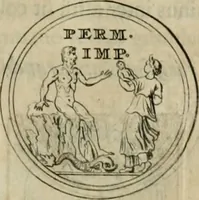 An illustration from Numismata ærea imperatorum, augustarum, et cæsarum, in coloniis, municilpiis, et urbibus jure latio donatis, ex omni modulo percussa (1695)