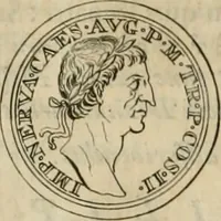 An illustration from Numismata ærea imperatorum, augustarum, et cæsarum, in coloniis, municilpiis, et urbibus jure latio donatis, ex omni modulo percussa (1695)