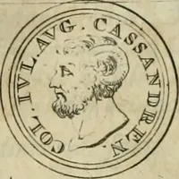 An illustration from Numismata ærea imperatorum, augustarum, et cæsarum, in coloniis, municilpiis, et urbibus jure latio donatis, ex omni modulo percussa (1695)