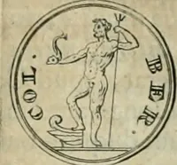 An illustration from Numismata ærea imperatorum, augustarum, et cæsarum, in coloniis, municilpiis, et urbibus jure latio donatis, ex omni modulo percussa (1695)