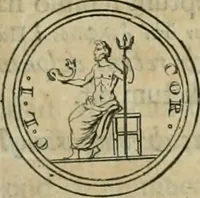 An illustration from Numismata ærea imperatorum, augustarum, et cæsarum, in coloniis, municilpiis, et urbibus jure latio donatis, ex omni modulo percussa (1695)