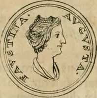 An illustration from Numismata ærea imperatorum, augustarum, et cæsarum, in coloniis, municilpiis, et urbibus jure latio donatis, ex omni modulo percussa (1695)