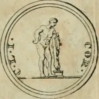 An illustration from Numismata ærea imperatorum, augustarum, et cæsarum, in coloniis, municilpiis, et urbibus jure latio donatis, ex omni modulo percussa (1695)