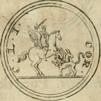 An illustration from Numismata ærea imperatorum, augustarum, et cæsarum, in coloniis, municilpiis, et urbibus jure latio donatis, ex omni modulo percussa (1695)