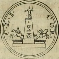 An illustration from Numismata ærea imperatorum, augustarum, et cæsarum, in coloniis, municilpiis, et urbibus jure latio donatis, ex omni modulo percussa (1695)
