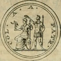 An illustration from Numismata ærea imperatorum, augustarum, et cæsarum, in coloniis, municilpiis, et urbibus jure latio donatis, ex omni modulo percussa (1695)