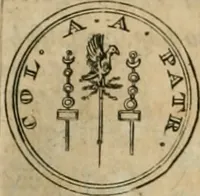 An illustration from Numismata ærea imperatorum, augustarum, et cæsarum, in coloniis, municilpiis, et urbibus jure latio donatis, ex omni modulo percussa (1695)