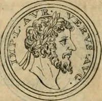 An illustration from Numismata ærea imperatorum, augustarum, et cæsarum, in coloniis, municilpiis, et urbibus jure latio donatis, ex omni modulo percussa (1695)
