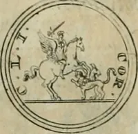 An illustration from Numismata ærea imperatorum, augustarum, et cæsarum, in coloniis, municilpiis, et urbibus jure latio donatis, ex omni modulo percussa (1695)