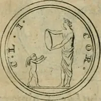 An illustration from Numismata ærea imperatorum, augustarum, et cæsarum, in coloniis, municilpiis, et urbibus jure latio donatis, ex omni modulo percussa (1695)