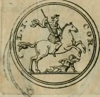 An illustration from Numismata ærea imperatorum, augustarum, et cæsarum, in coloniis, municilpiis, et urbibus jure latio donatis, ex omni modulo percussa (1695)