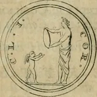 An illustration from Numismata ærea imperatorum, augustarum, et cæsarum, in coloniis, municilpiis, et urbibus jure latio donatis, ex omni modulo percussa (1695)