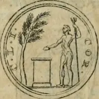 An illustration from Numismata ærea imperatorum, augustarum, et cæsarum, in coloniis, municilpiis, et urbibus jure latio donatis, ex omni modulo percussa (1695)