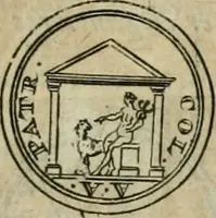 An illustration from Numismata ærea imperatorum, augustarum, et cæsarum, in coloniis, municilpiis, et urbibus jure latio donatis, ex omni modulo percussa (1695)