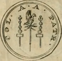 An illustration from Numismata ærea imperatorum, augustarum, et cæsarum, in coloniis, municilpiis, et urbibus jure latio donatis, ex omni modulo percussa (1695)