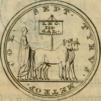 An illustration from Numismata ærea imperatorum, augustarum, et cæsarum, in coloniis, municilpiis, et urbibus jure latio donatis, ex omni modulo percussa (1695)