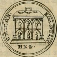 An illustration from Numismata ærea imperatorum, augustarum, et cæsarum, in coloniis, municilpiis, et urbibus jure latio donatis, ex omni modulo percussa (1695)