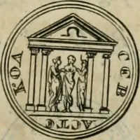 An illustration from Numismata ærea imperatorum, augustarum, et cæsarum, in coloniis, municilpiis, et urbibus jure latio donatis, ex omni modulo percussa (1695)