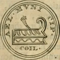 An illustration from Numismata ærea imperatorum, augustarum, et cæsarum, in coloniis, municilpiis, et urbibus jure latio donatis, ex omni modulo percussa (1695)